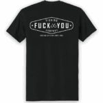 Fuck you fishing company Tees black