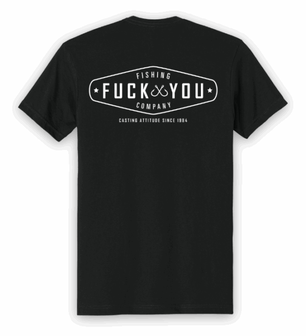 Fuck you fishing company Tees black