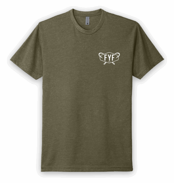 Fuck you fishing company Tees miltry green